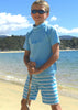 Sposh 2 piece sunsuit sets - turquoise/lime