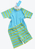Sposh 2 piece sunsuit sets - turquoise/lime