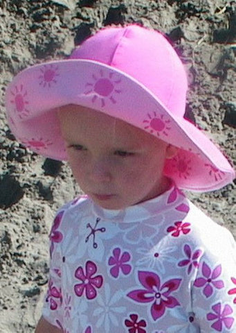 Flap Happy sun hats - white