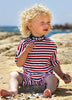 Sposh sunsuits - apple stripe