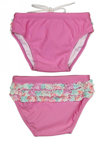 Flap Happy swim nappy - pink fish