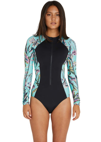 O'Neill mens Psycho UV rash vest - smoke
